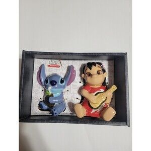 Disney Lilo And Stitch Figural Salt and Pepper Shakers